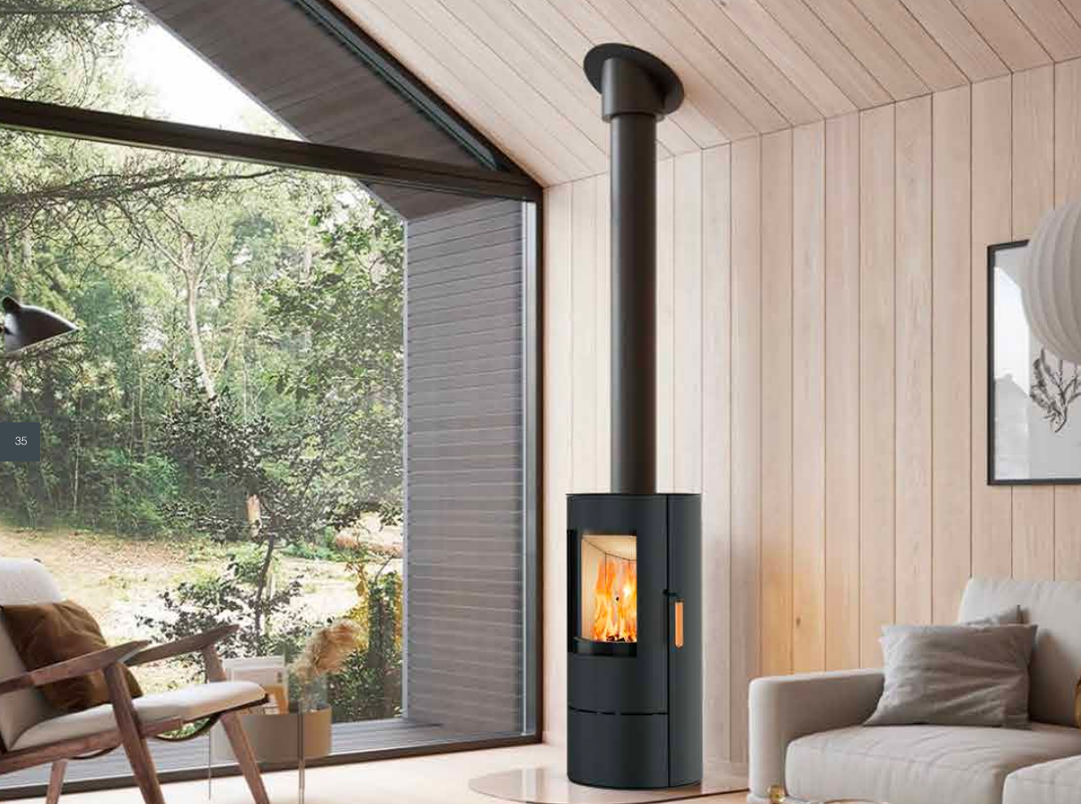 POLAND STYLE  MOODEL WOOD STOVE (01-1401)